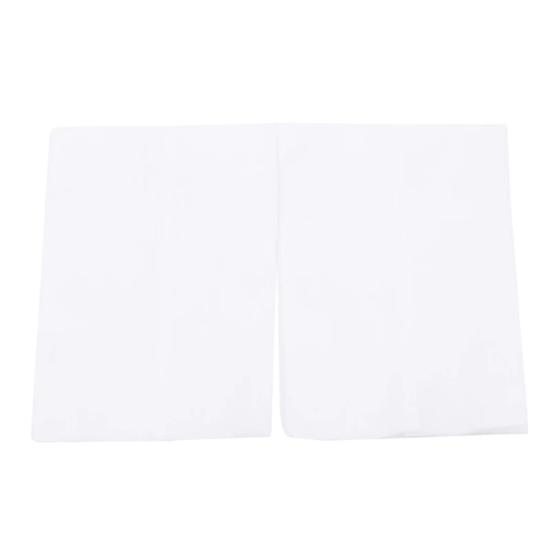 100 Pcs/Pack Disposable Electrostatic Dust Removal Mop Paper Home Bathroom Cleaning Cloth Replacement Mop Head Supplies