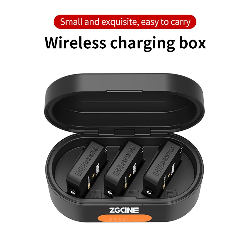 Charging Case Box for Rode Wireless GO I II Mic with 3400mAh Built in