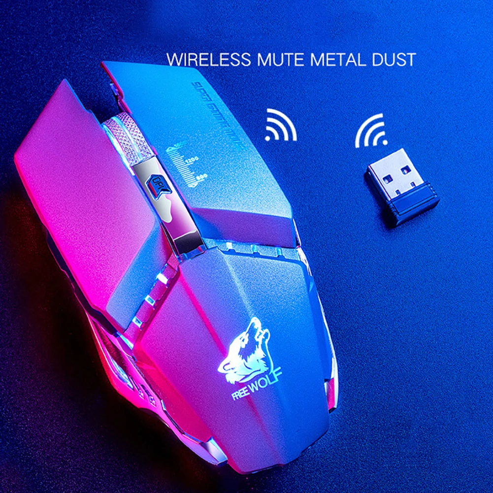 2,4G 1600 dpi Беспроводная оптическая мышь эргономичная Механическая USB зарядка умственное колесо профессиональная игровая мышь использование для портативных ПК