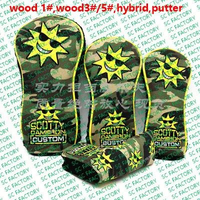 TlTLElST CROWN scotty wood гибридные головные уборы Тур магазин Камерон дизайн Скотти шпаттер на заказ головной убор Гольф шпаттер - Цвет: 28