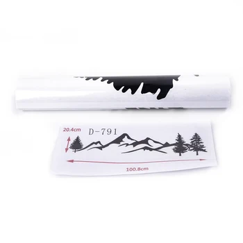 

For Car Truck RV Car Sticker Tree Mountain Northwest Scene High Quality Useful Brand New