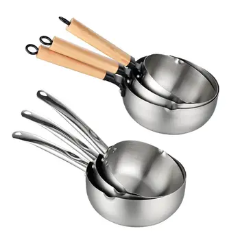 

Milk Pan Snow Pan Stainless Steel Thick Noodle Pot Fish Meal Spicy Hot Pot Pot Milk Pan Frying Pan Induction Cooker Universal
