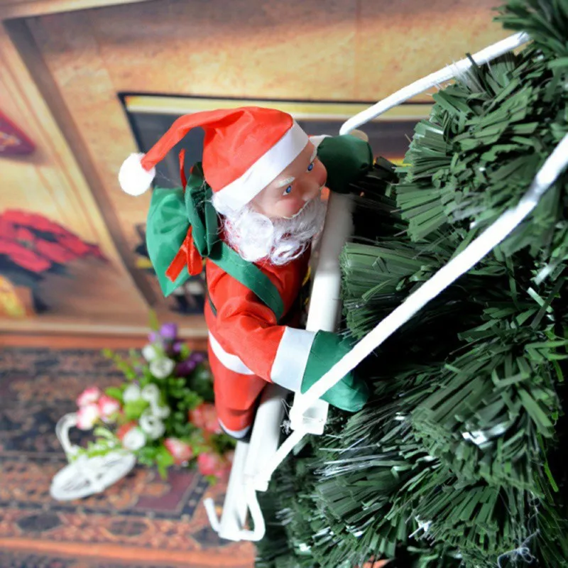 Подвесные рождественские украшения Санта Клаус подняться подвесная лестница фестивальные декорации вечерние поставки