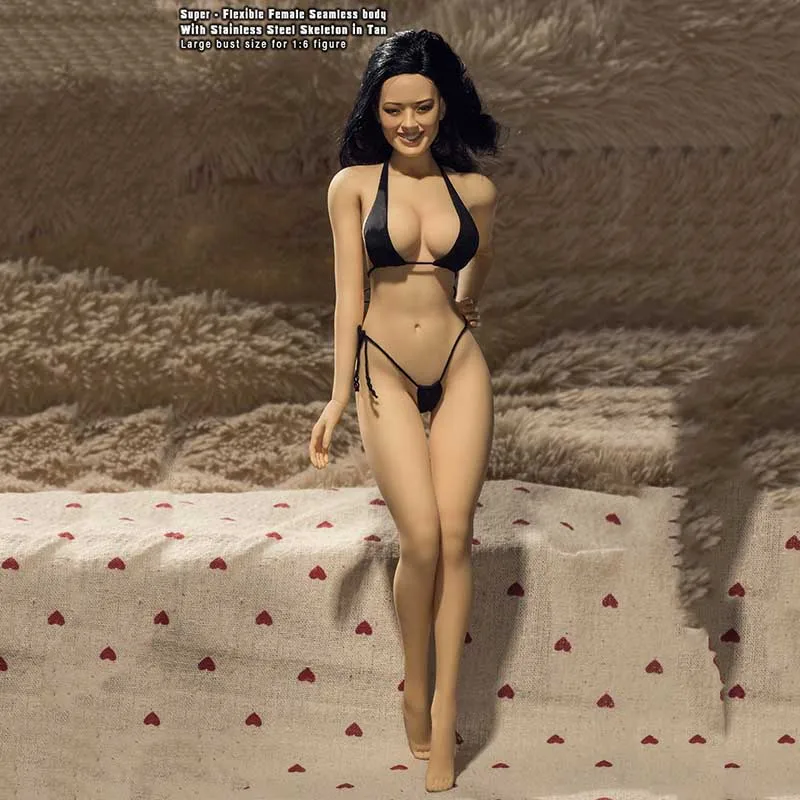 Phicen 1/6 Сексуальная Супер гибкая женская сексуальная кукла бесшовное тело Скелет