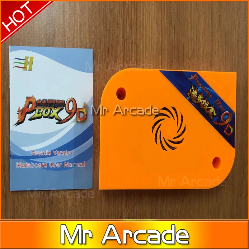 Новое поступление Pandora box 9D(2500 В 1) jamma аркадная мульти игровая доска поддержка геймпад vga и HDMI выход