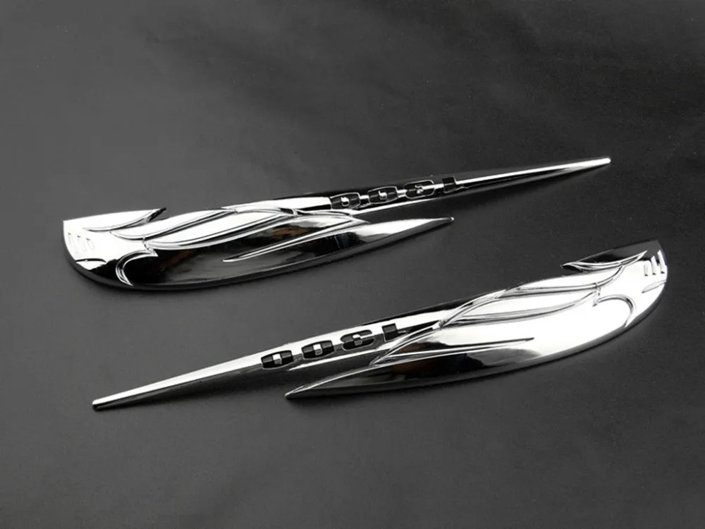 МОТОЦИКЛ хром Бензобак эмблема значок 9,7" наклейка для Honda VTX 1300 VTX1300 1300S 1300C 1300 Ретро Pegatinas Moto