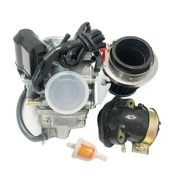 

GY6 150cc Carburetor GY6 26mm Carb for Kazuma Taotao Roketa SunL Baja Eagle Chinese Go Kart Carb with Air Filter