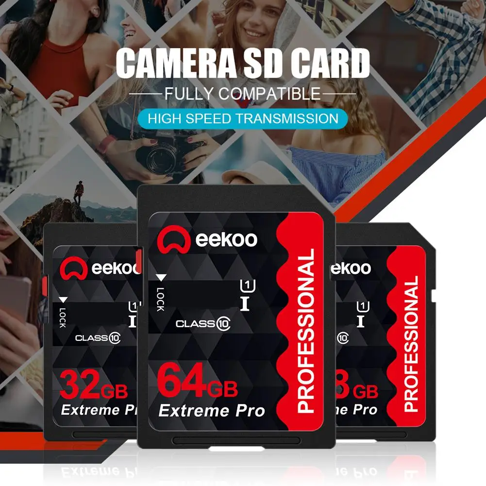 Высокоскоростная карта памяти Camara, sd-карта, 16 ГБ, 32 ГБ, 64 ГБ, 128 ГБ, 4 ГБ, 8 ГБ, рекордер, карта для SLR, микро-Однокамерные ноутбуки