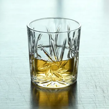 

Set of 2 top quality crystal whiskey wine glass for party club beer drinking glass cups 0901-54