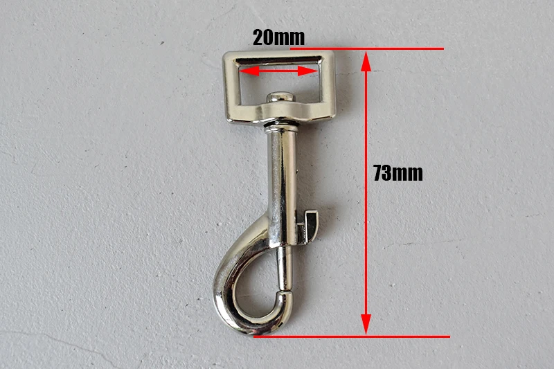 1 set metal adjusters buckle 20mm webbing D rings clip hook for bag dog collar leash sewing accessories connection buckles