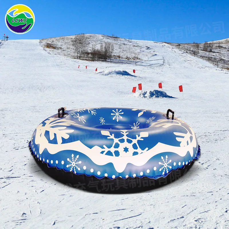 

Inflatable Ski Ring Factory Currently Available Supply Environmentally Friendly Thick Cold-resistant Material Snowfield Circle W
