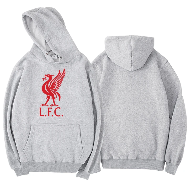 New Printed Cotton Liverpool Football Hoodie 2019 Fall Winter Fashion Style Hip Hop Casual Sweatshirt Street Clothing
