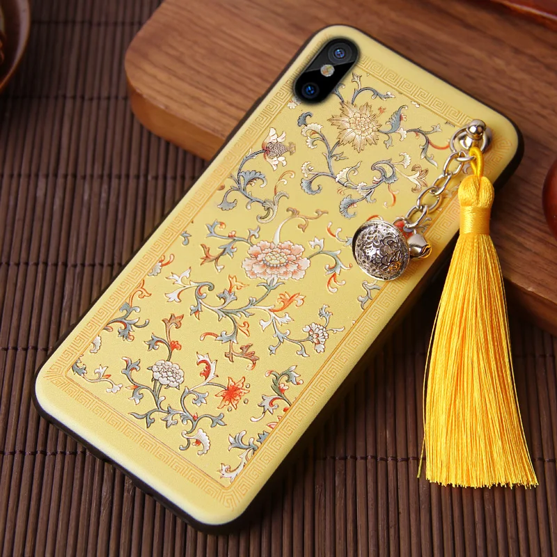Силиконовый чехол для iPhone X Xs 11 Pro Max XR - Цвет: Золотой