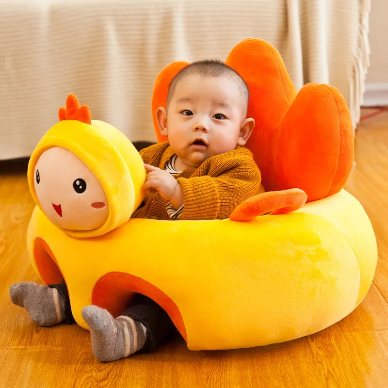 plush baby support seat