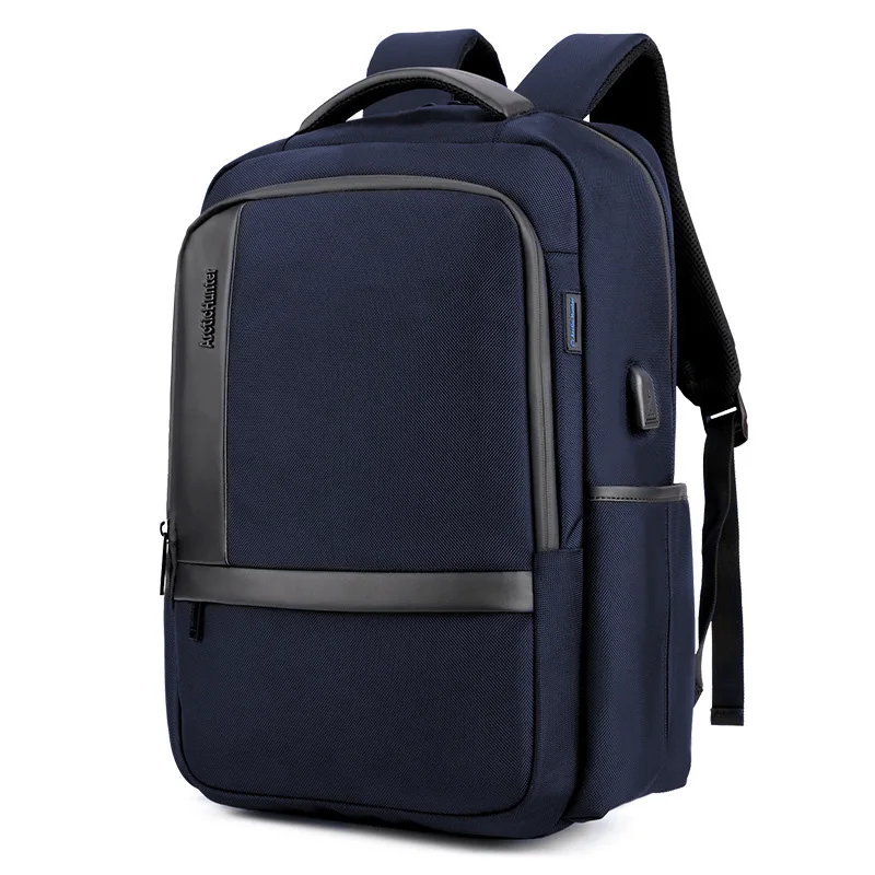 Серый ARCTIC HUNTER casual men 's shoulder bag nylon waterproof college students bag computer bag backpack school bags double eleven - Цвет: Серый