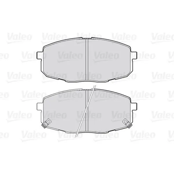 Колодки тормозные HYUNDAI i30 07-/KIA сEED 07-/CARENS 02- передн