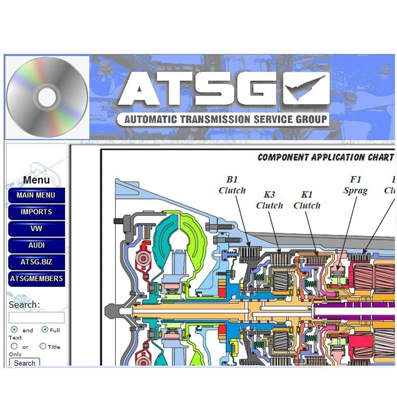 2021 программное обеспечение для ремонта автомобиля 2017 ATSG ручной диагностики