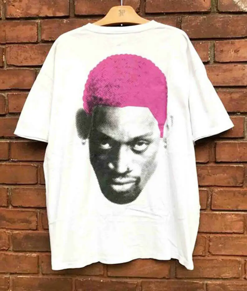 Vintage 90S Rare Dennis Rodman T Shirt 