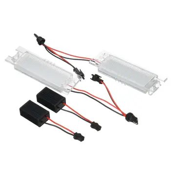 

Bulbs License Plate Light Lamp For Fiat Grand Punto Marea Multipla Car Auto
