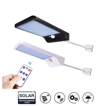 

Aluminum pole 48/36 LED Human Infrared PIR Motion Sensor Street Yard Path Home Garden Security solar wall spot flood Lamp Light