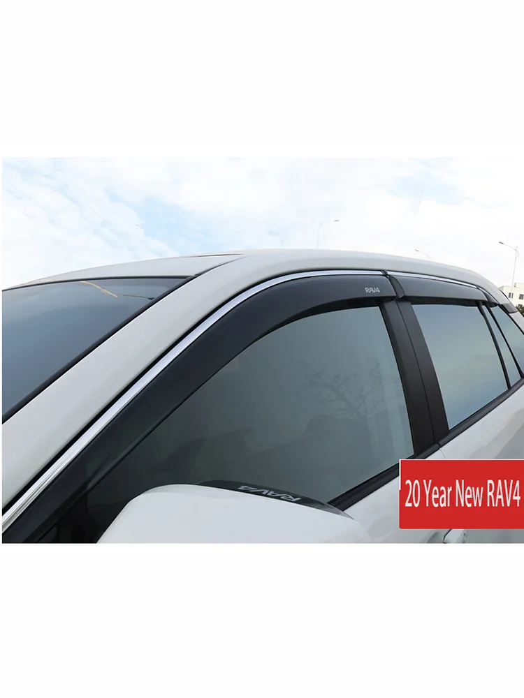 For Toyota RAV4 2014-2020 Windows Visor Side Wind Window Deflectors Visor Windshield On The Windows Accessories