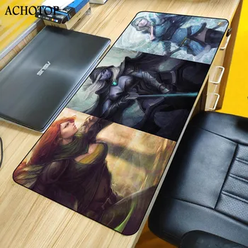 

Large 60X30cm Warcraft Gaming Mousepad Gamer Anime Sexy Sylvanas Windrunner Otaku XXL Mouse pad Laptop Computer Mat