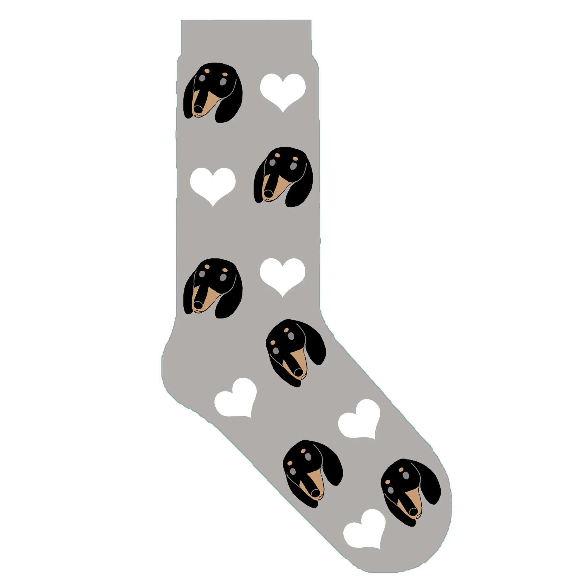 dachshund cute Одежда для собак, носки для лодок, милые носки для человека, с верхушкой, щенок, колбаса, собака, тематический подарок, креативный пуп, 50 пара/лот - Цвет: dachshund cute