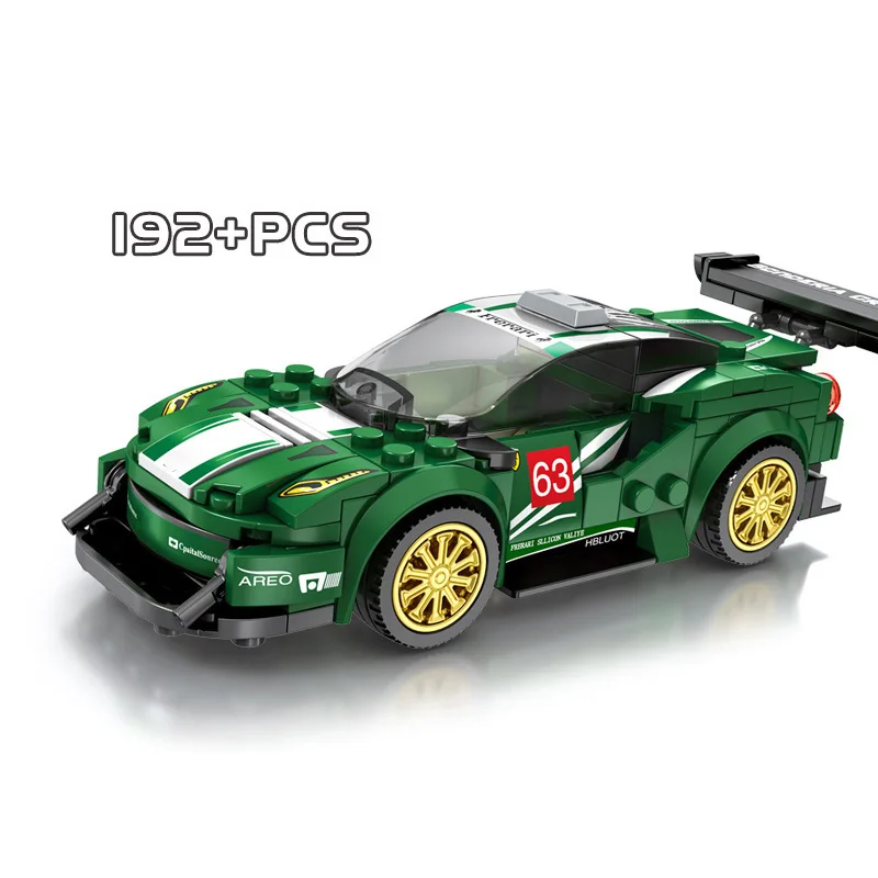 remarkable  Speed Champions Compatible Legoing Technic City Vehicles Super Racers Sports Racing Car Model Build