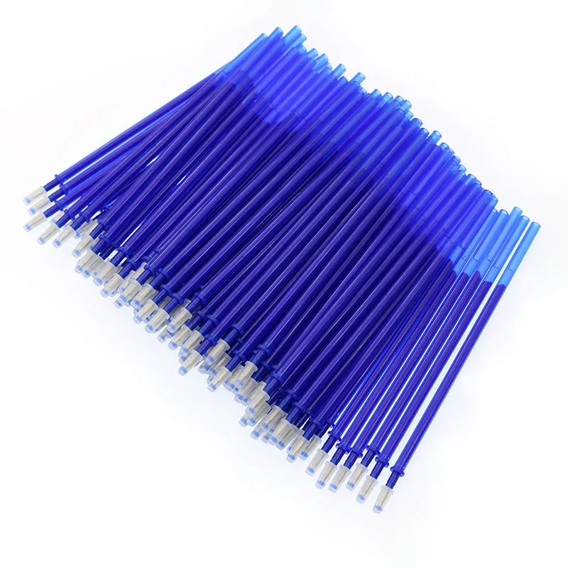 100pcs/ Batch Bullet Type 0.5 Mm Erasable Pen Office Magic Gel Student Set Writing Tools Stationery School Supplies | Канцтовары для