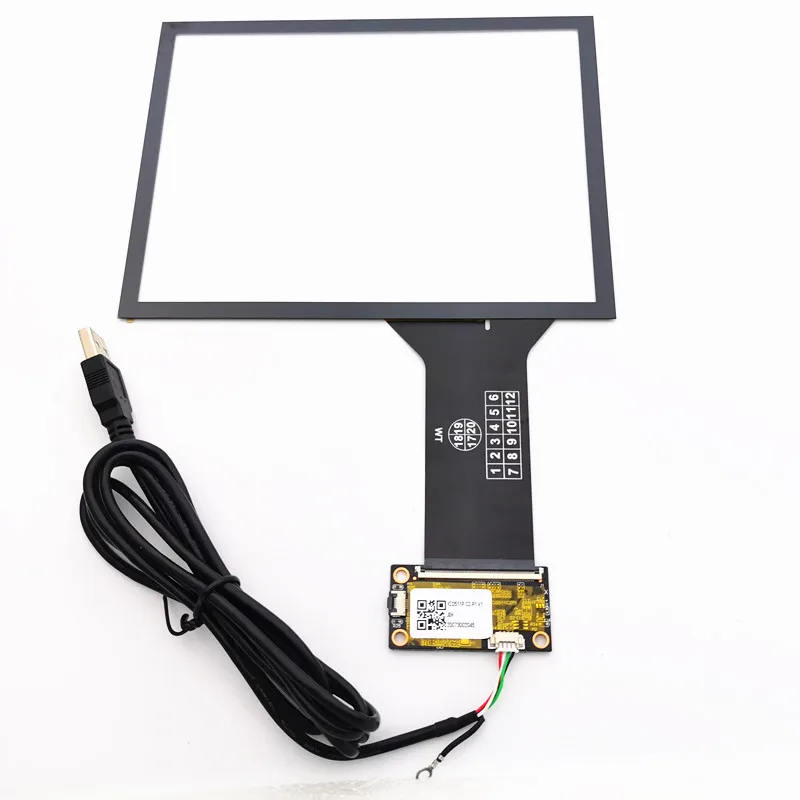 8 дюймовый 10 точечный сенсорный емкостный экран в комплекте USB для Raspberry Pi 3