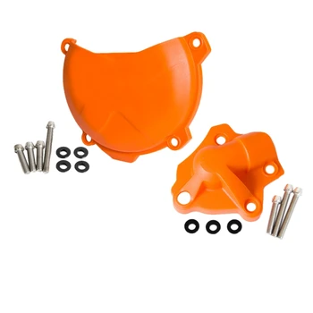

Clutch Cover Protection Cover Water Pump Cover Protector for KTM 350 EXC-F EXCF 2012 2013 2014 2015 2016