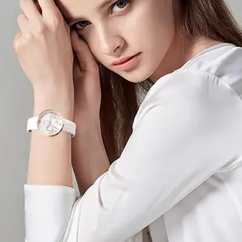 

Korean printing watch wishing hot casual ultra-thin PU belt fashion watch retro watch student Christmas gift watch