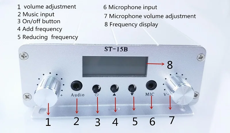 15W FM transmitter -2