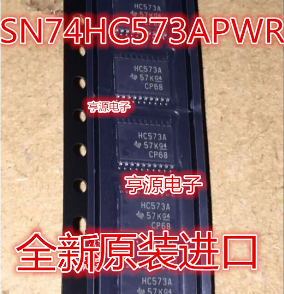 10 шт. SN74HC573APWR шелкография HC573A TSSOP20 Logic IC
