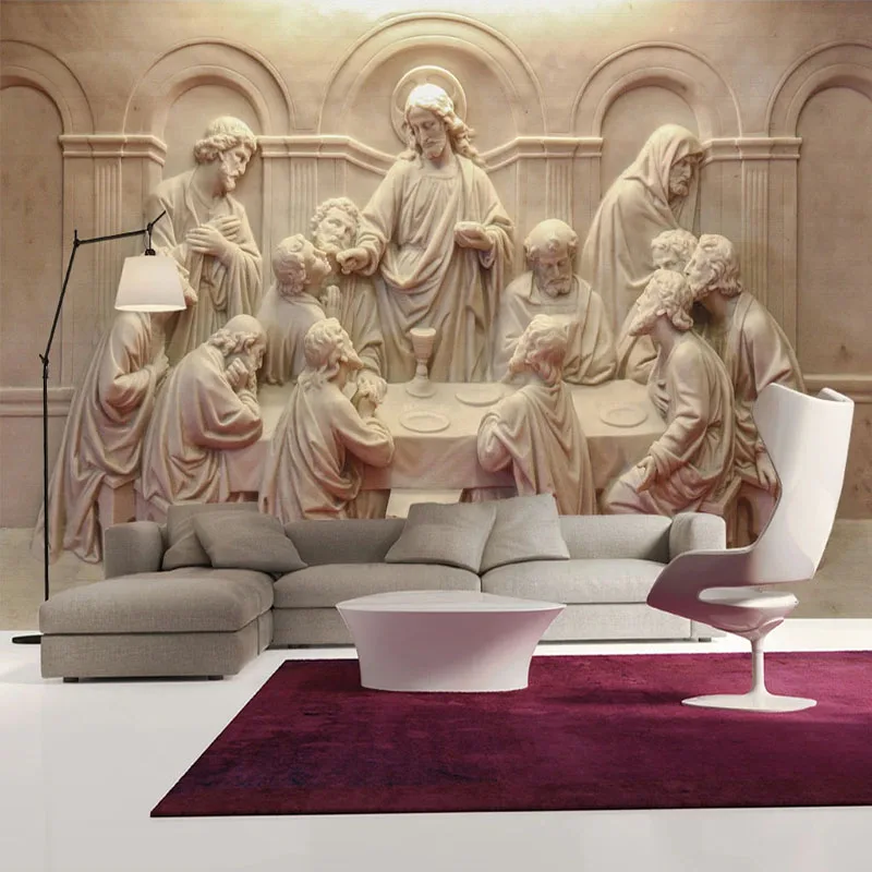 Mural 3D de pared Escultura de última cena Esculturas MURALES 3D DE PARED Religioso Top Ventas