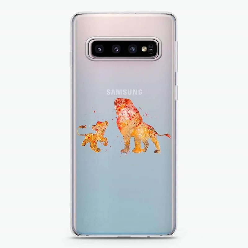 TPU Чехол для телефона Lion King Nala simba timon Hakuna Matata Pumba для samsung S6 S7 Edge S8 S9 Plus S10 Lite S10 Plus Note 9 - Цвет: TPU