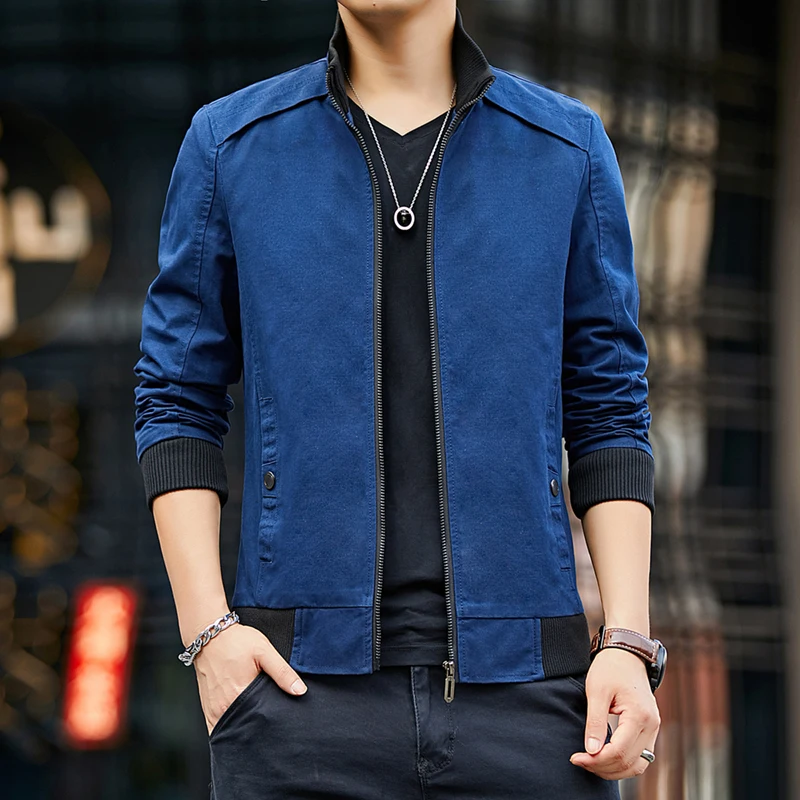 Low Price New 2018 Jacket Men Fashion Casual Loose Mens Jacket Sportswear Bomber Jacket Mens jackets men and Coats Plus Size M- 4XL