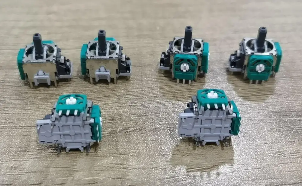 20 шт./лот Оригинальная клавиатура ALPS green 3d ось аналоговая Кнопка джойстика для xbox