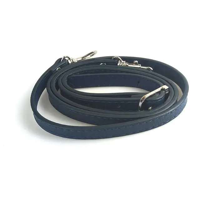 New 138cm Long PU Leather Shoulder Bag Strap bag Handles DIY Replacement Purse Handle for Handbag Belts Strap Bag Accessories 14 (navy blue)
