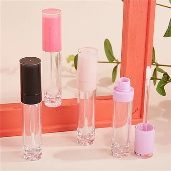 

8ML ABS Pink Glaze Lip Gloss Tube Pen Lipstick Balm Tube Lip Care Serum Bottle Women Girls Beauty Makeup Tool DIY Sample Vials