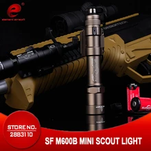 Element Airsoft Surefir M600 Тактический Flahs светильник оружия Softair охотничий фонарь 470 люмен винтовка пистолет светильник M600B оружие светильник EX410