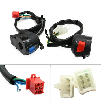 

Universal Bike Motorcycle Handle Bar Switch Gear Control 22mm 7/8" Cafe Racer For Honda Suzuki Yamaha Kawasaki Harley KTM Ducati