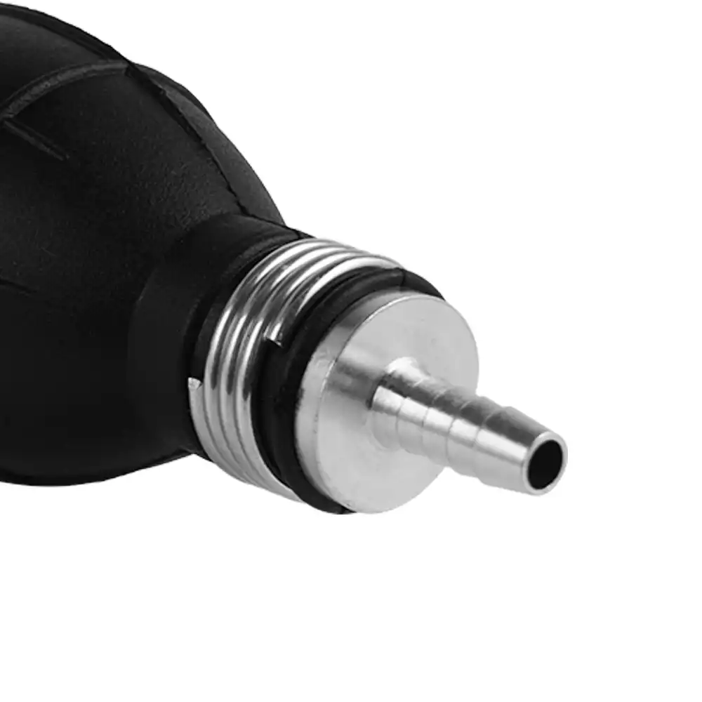 12mm Black Fuel Primer Bulb Hand Pump Diesel Petrol Gas Priming Non Return Car