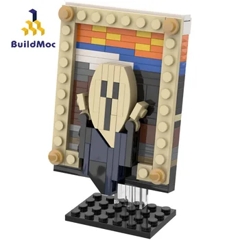 

BuildMoc Creator Classic Figures Self-portrait Building Blocks MOC Creator Figure Model Portrait Set Bricks Educational Kids Toy