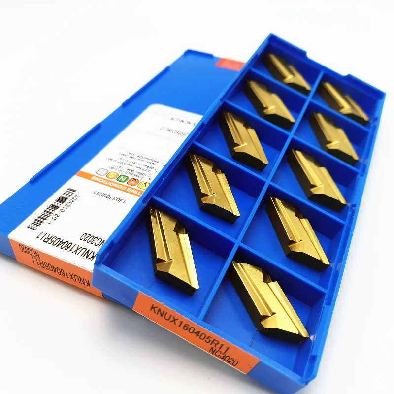 Knux160405r Inserti in carburo Accessori per fresatrici Utensili per tornio Inse