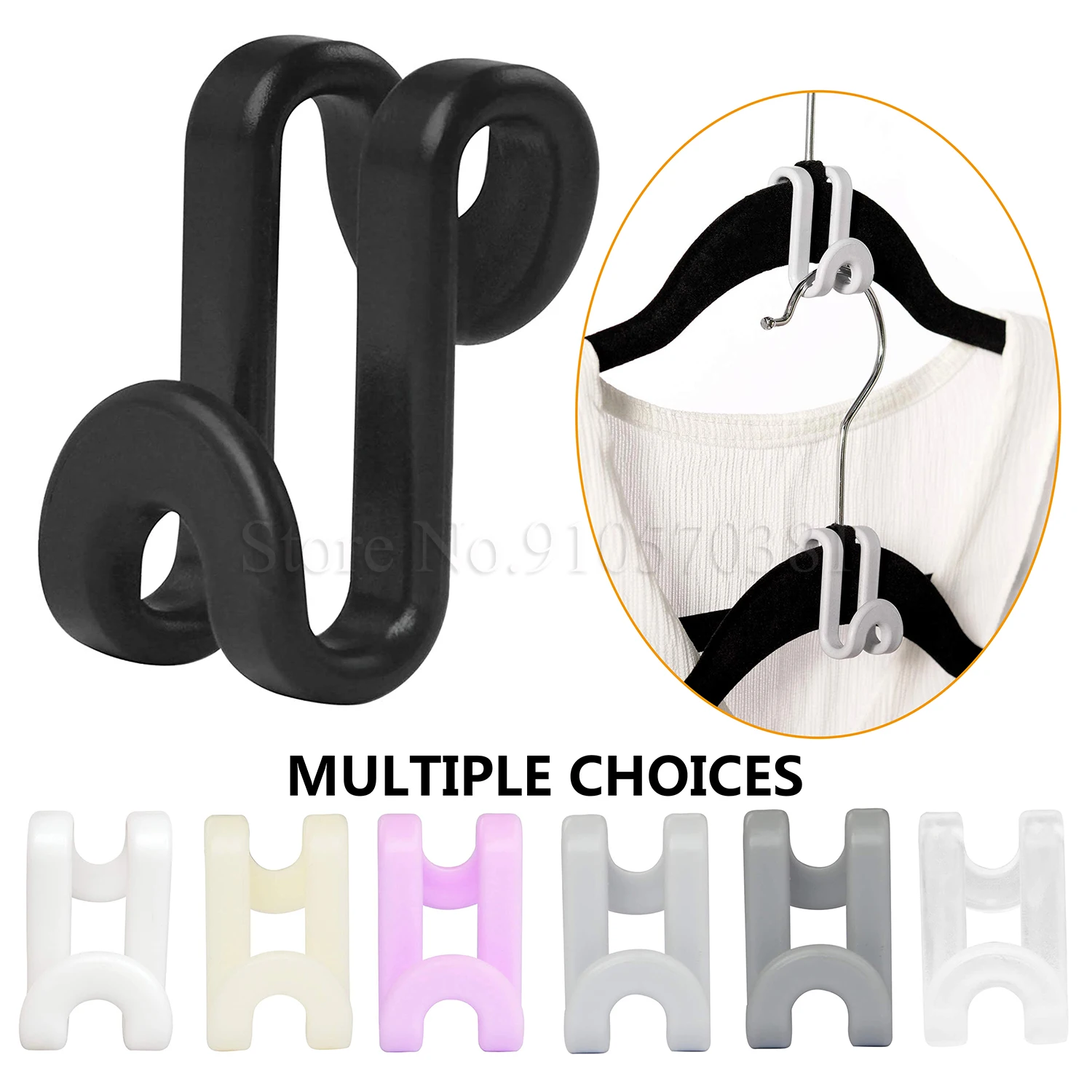 Clothes Hanger Connector Hooks, Outfit Hangers, Hanger Extender Clips