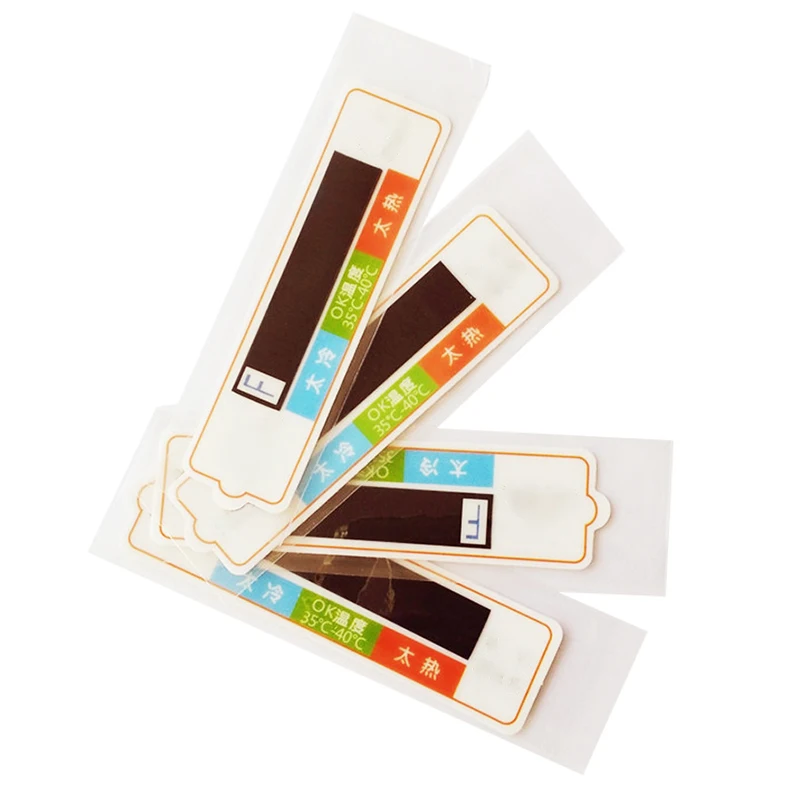 Infant Baby Milk Bottle Thermometer Kids Temperature Test Paper Strip Sticker Measuring Card | Мать и ребенок