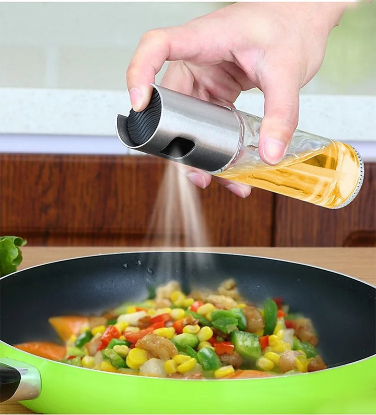 Кухонный спрей для масла, пустая бутылка для выпечки оливкового масла, бутылка для уксуса, диспенсер для масла, водяной насос для приготовления пищи, опрыскиватель для барбекю