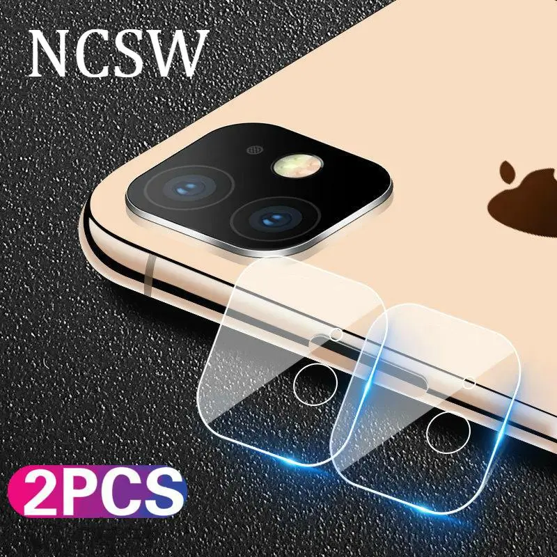 

2PCs HD Glass Camera Lens Screen Protector For iPhone 11 2019 8 7 6 6S Plus Film Tempered Glass On For iPhone XS XR X 11 Pro Max