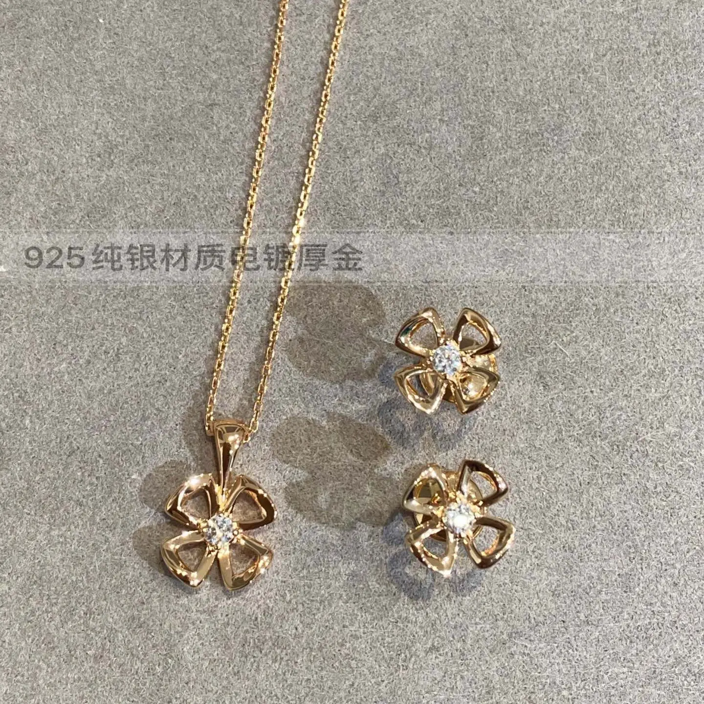 2021 Spring Summer New Fiorever Versatile Luxury Design Top Brand Best Quality Cute Hot Fashion Ladys Diamond Flower